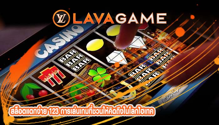 สล็อตแตกง่าย 123 การเล่นเกมที่ชวนให้คิดถึงในโลกไฮเทค