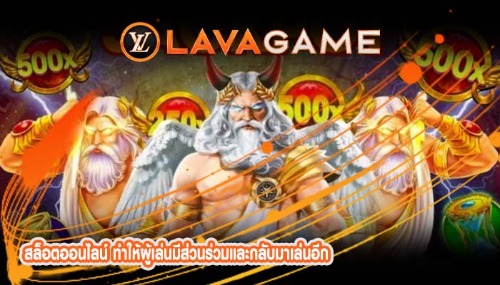สล็อตออนไลน์ ทำให้ผู้เล่นมีส่วนร่วมและกลับมาเล่นอีก