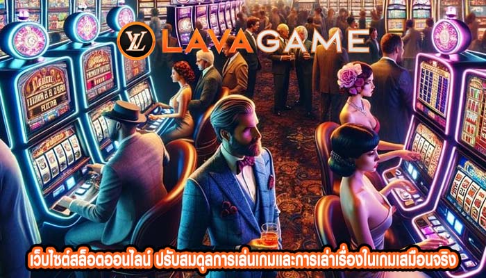 เว็บไซต์สล็อตออนไลน์ ปรับสมดุลการเล่นเกมและการเล่าเรื่องในเกมเสมือนจริง