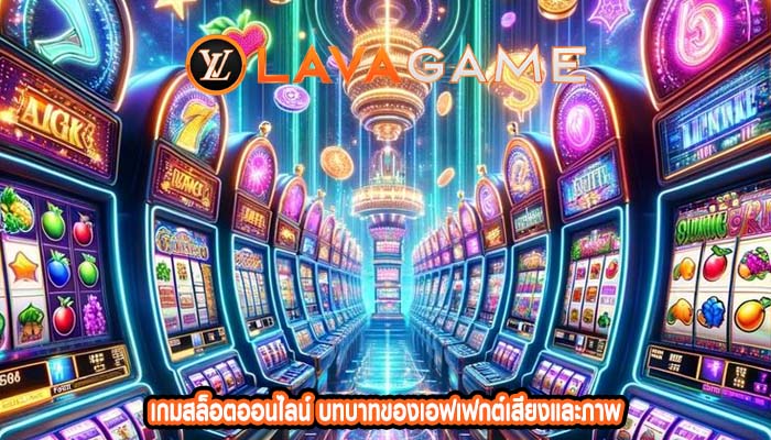 เกมสล็อตออนไลน์ บทบาทของเอฟเฟกต์เสียงและภาพ