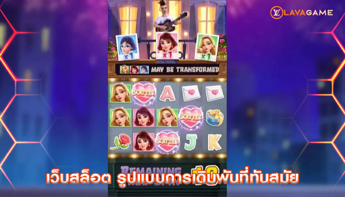 เว็บสล็อต รูปแบบการเดิมพันที่ทันสมัย