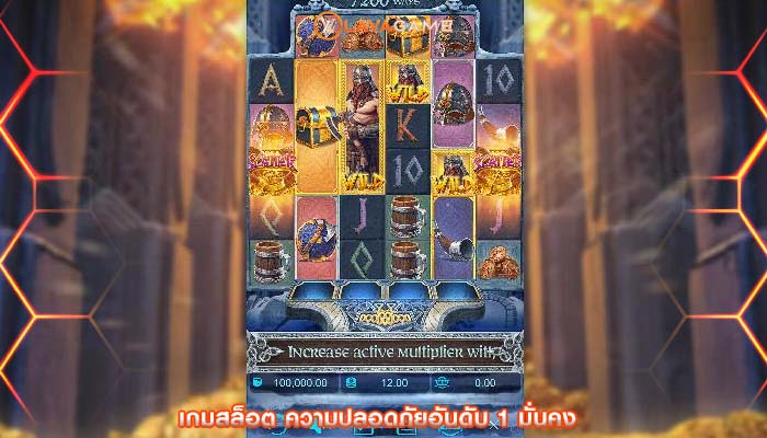 เกมสล็อต ความปลอดภัยอันดับ 1 มั่นคง