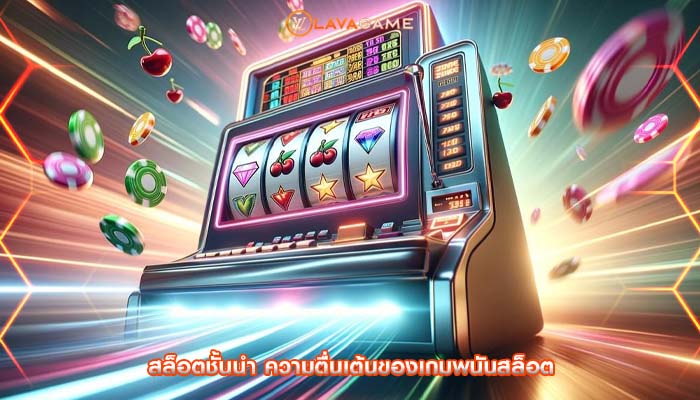 สล็อตชั้นนำ ความตื่นเต้นของเกมพนันสล็อต