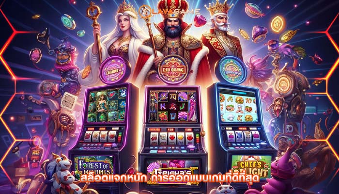 สล็อตแจกหนัก การออกแบบเกมที่ดีที่สุด