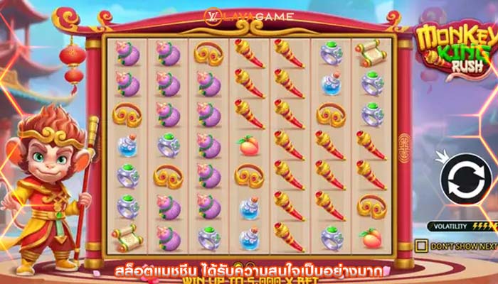 สล็อตแมชชีน ได้รับความสนใจเป็นอย่างมาก