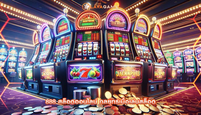 888 สล็อตออนไลน์ กลยุทธ์เมื่อเล่นสล็อต