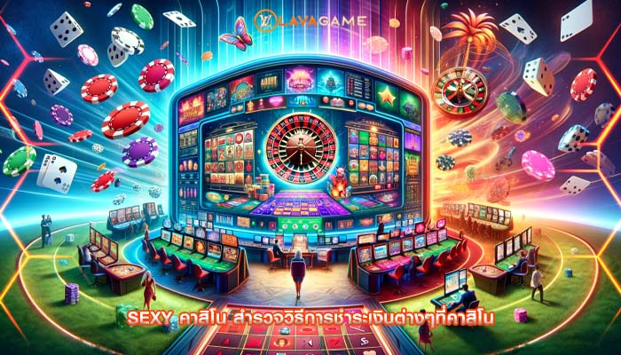 sexy คาสิโน สำรวจวิธีการชำระเงินต่างๆที่คาสิโน