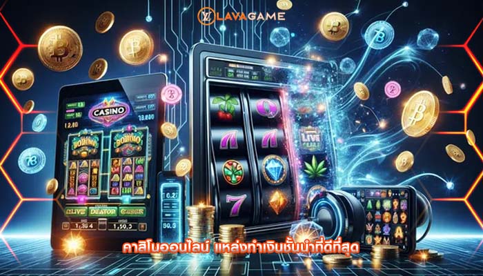คาสิโนออนไลน์ แหล่งทำเงินชั้นนำที่ดีที่สุด