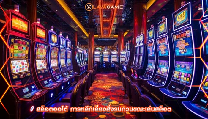 สล็อตออโต้ การหลีกเลี่ยงสิ่งรบกวนขณะเล่นสล็อต