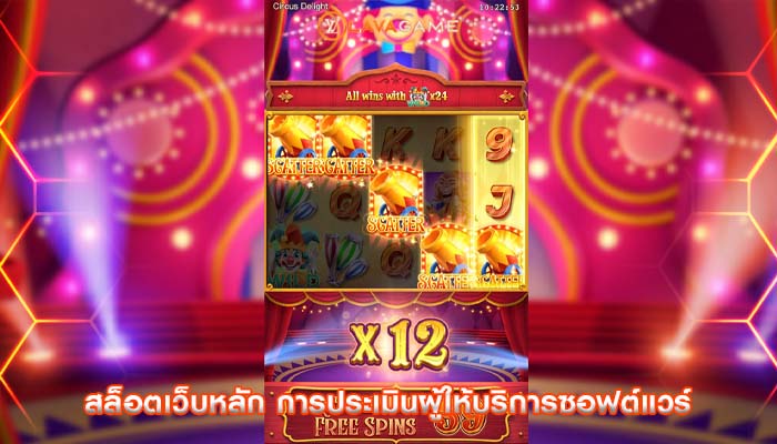 สล็อตเว็บหลัก การประเมินผู้ให้บริการซอฟต์แวร์