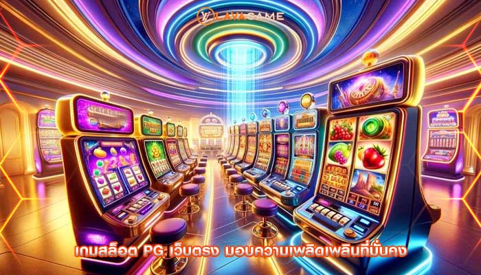 เกมสล็อต pg เว็บตรง มอบความเพลิดเพลินที่มั่นคง