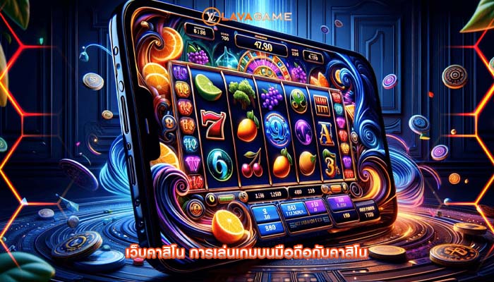 เว็บคาสิโน การเล่นเกมบนมือถือกับคาสิโน
