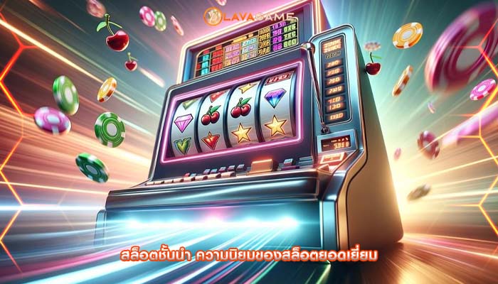 สล็อตชั้นนำ ความนิยมของสล็อตยอดเยี่ยม