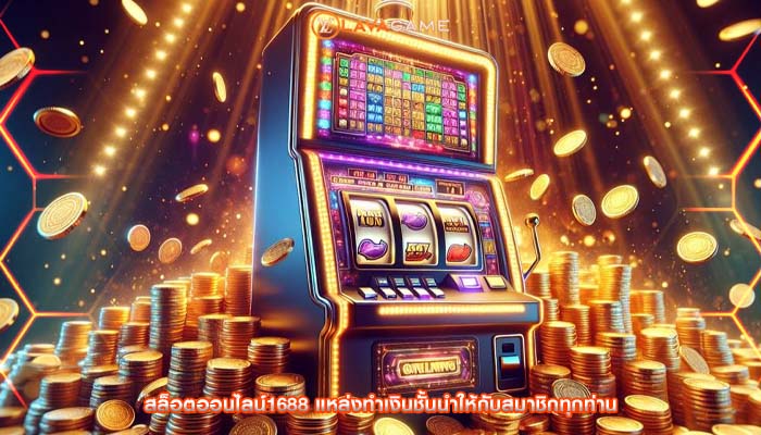 สล็อตออนไลน์1688 แหล่งทำเงินชั้นนำให้กับสมาชิกทุกท่าน