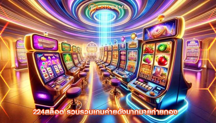 224สล็อต รวบรวมเกมค่ายดังมากมายก่ายกอง