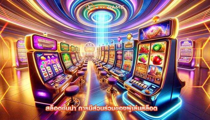 สล็อตชั้นนำ การมีส่วนร่วมของผู้เล่นสล็อต