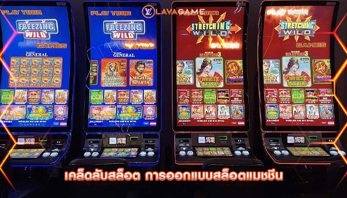 เคล็ดลับสล็อต การออกแบบสล็อตแมชชีน