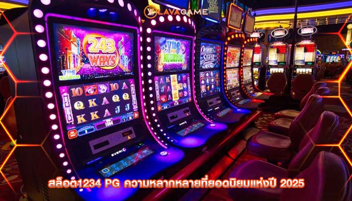 สล็อต1234 pg ความหลากหลายที่ยอดนิยมแห่งปี 2025