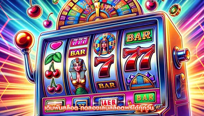 เดิมพันสล็อต ทดลองเล่นสล็อตฟรีได้ทุกวัน