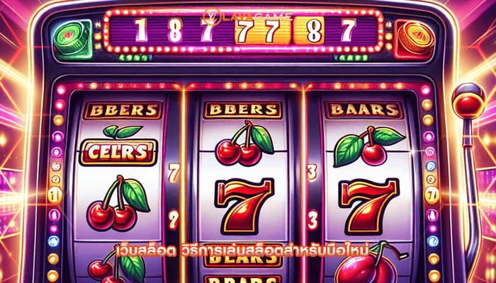 เว็บสล็อต วิธีการเล่นสล็อตสำหรับมือใหม่