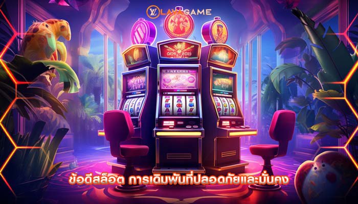 ข้อดีสล็อต การเดิมพันที่ปลอดภัยและมั่นคง