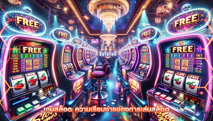เกมสล็อต ความเรียบง่ายของการเล่นสล็อต