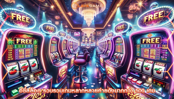 อีซี่สล็อต รวบรวมเกมหลากหลายค่ายดังมากกว่า 500 เกม