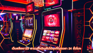 เว็บสล็อต123 สามารถเดิมพันได้ทุกที่ทุกเวลา 24 ชั่วโมง